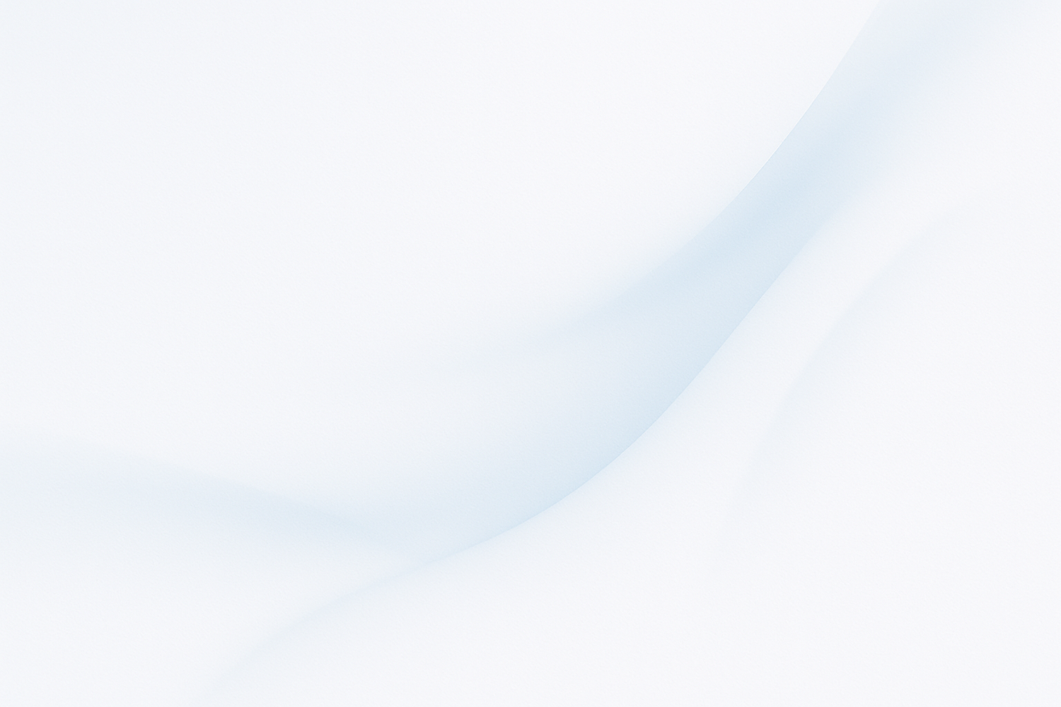 Basic white background with hints of light blue